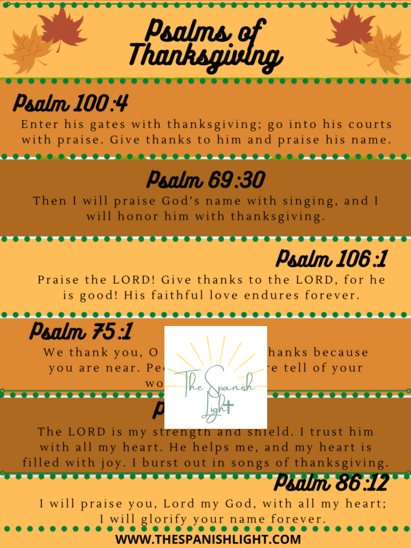 Psalms of Thanskgiving